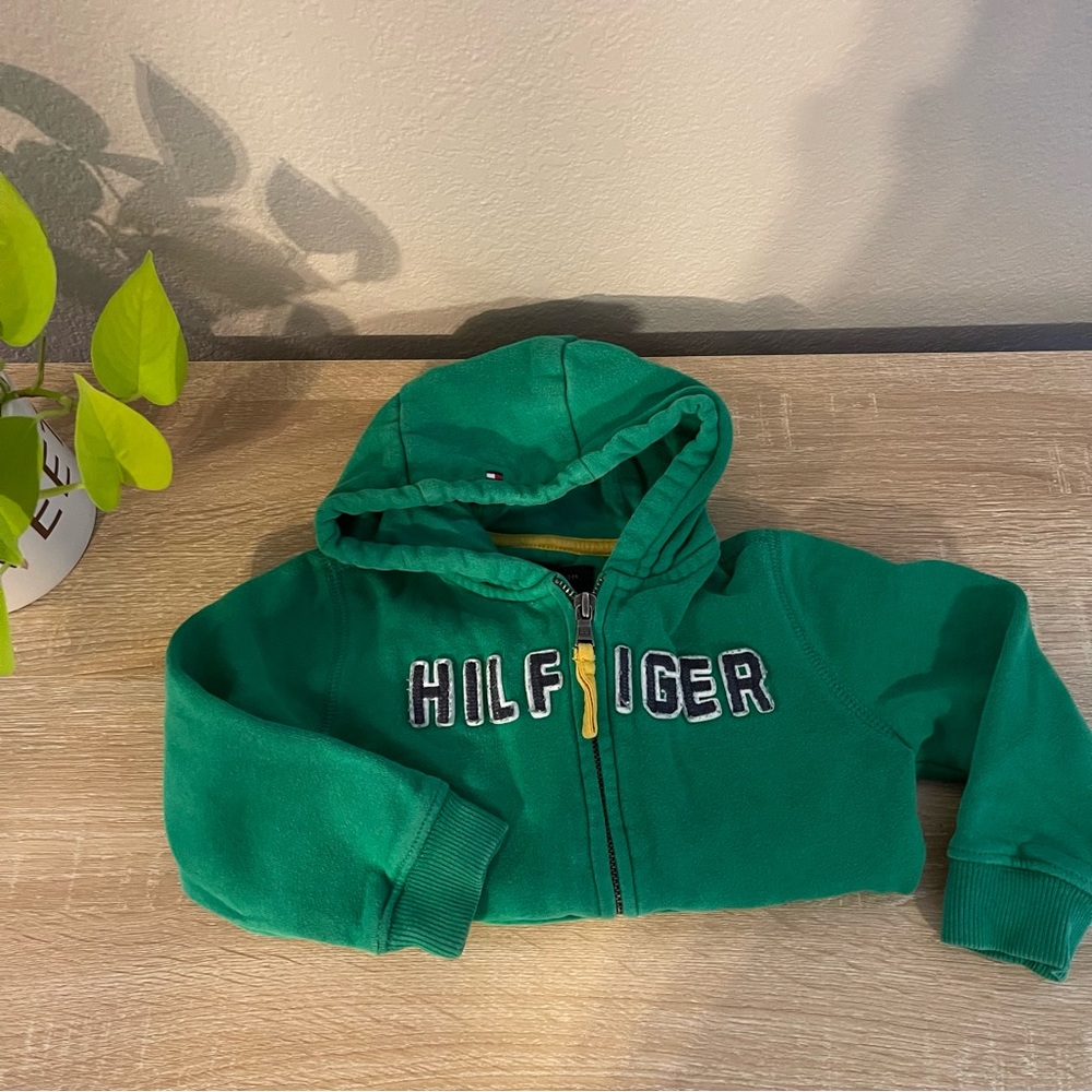 Zip Up Hoodie Jacket - Tommy Hilfiger - size 2T